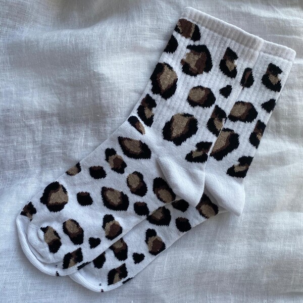 Fi Season - Leopar Desenli Çorap