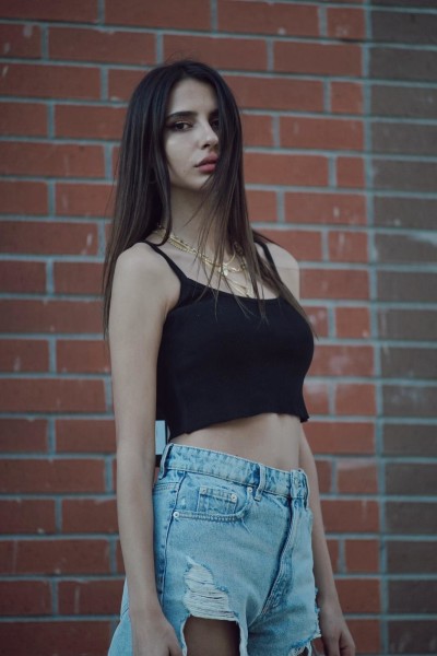 Fi Season - Siyah Askılı Crop