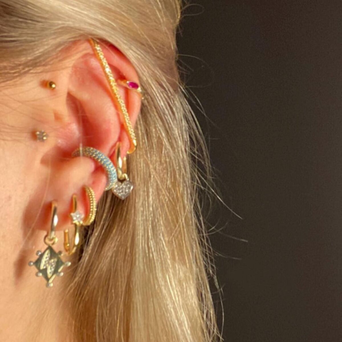 Top Tragus Piercing - 3