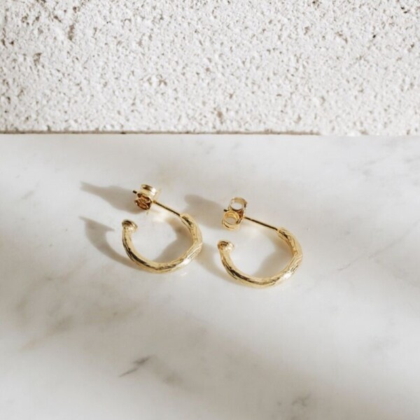 Vintage Çivi Küpe | 925 Gümüş - 
